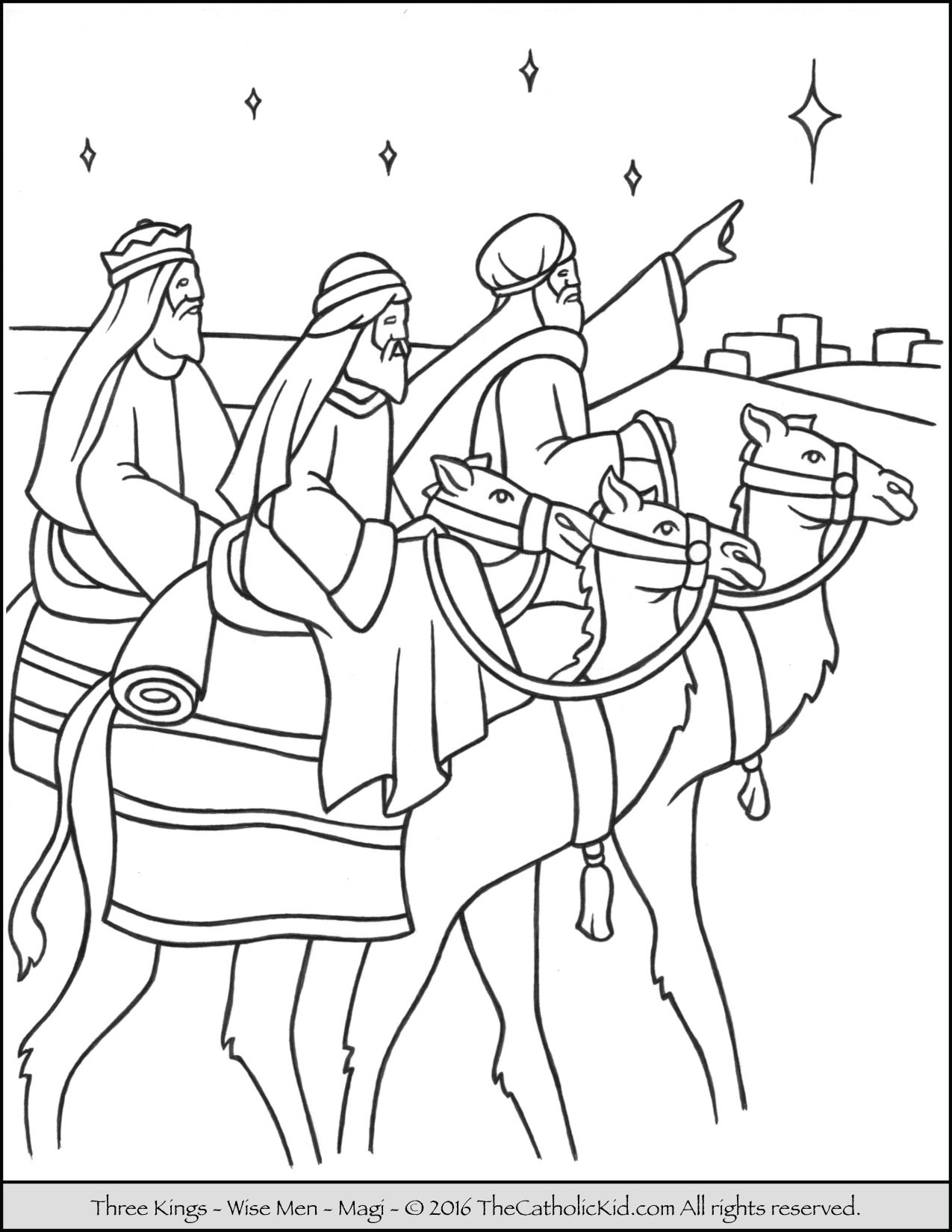 Epiphany House Blessing Coloring Pages Download Pack TheCatholicKid