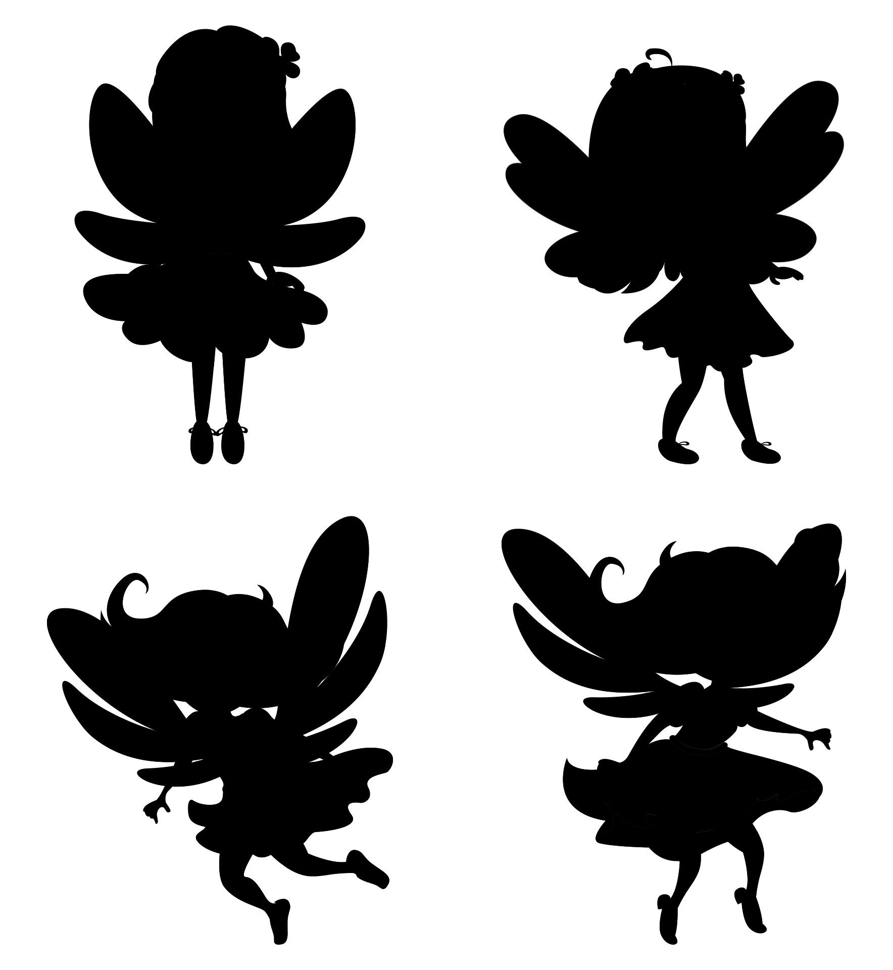 Fairy Cut Out 10 Free PDF Printables Printablee