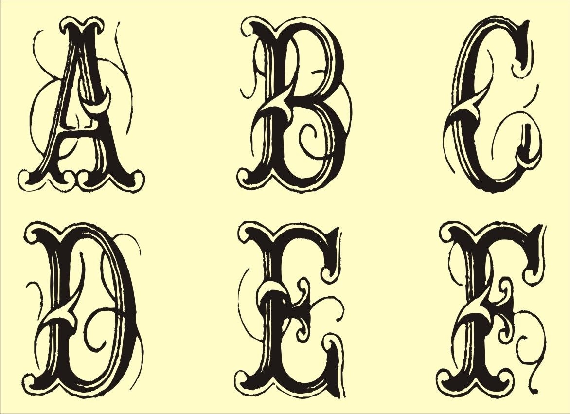 Fancy Alphabet Letters Templates 10 Free PDF Printables Printablee