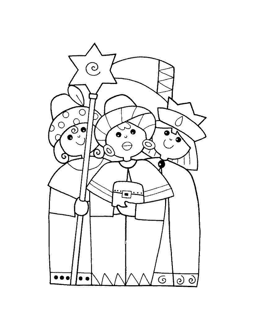 Feast Of Epiphany Coloring Pages Hellokids