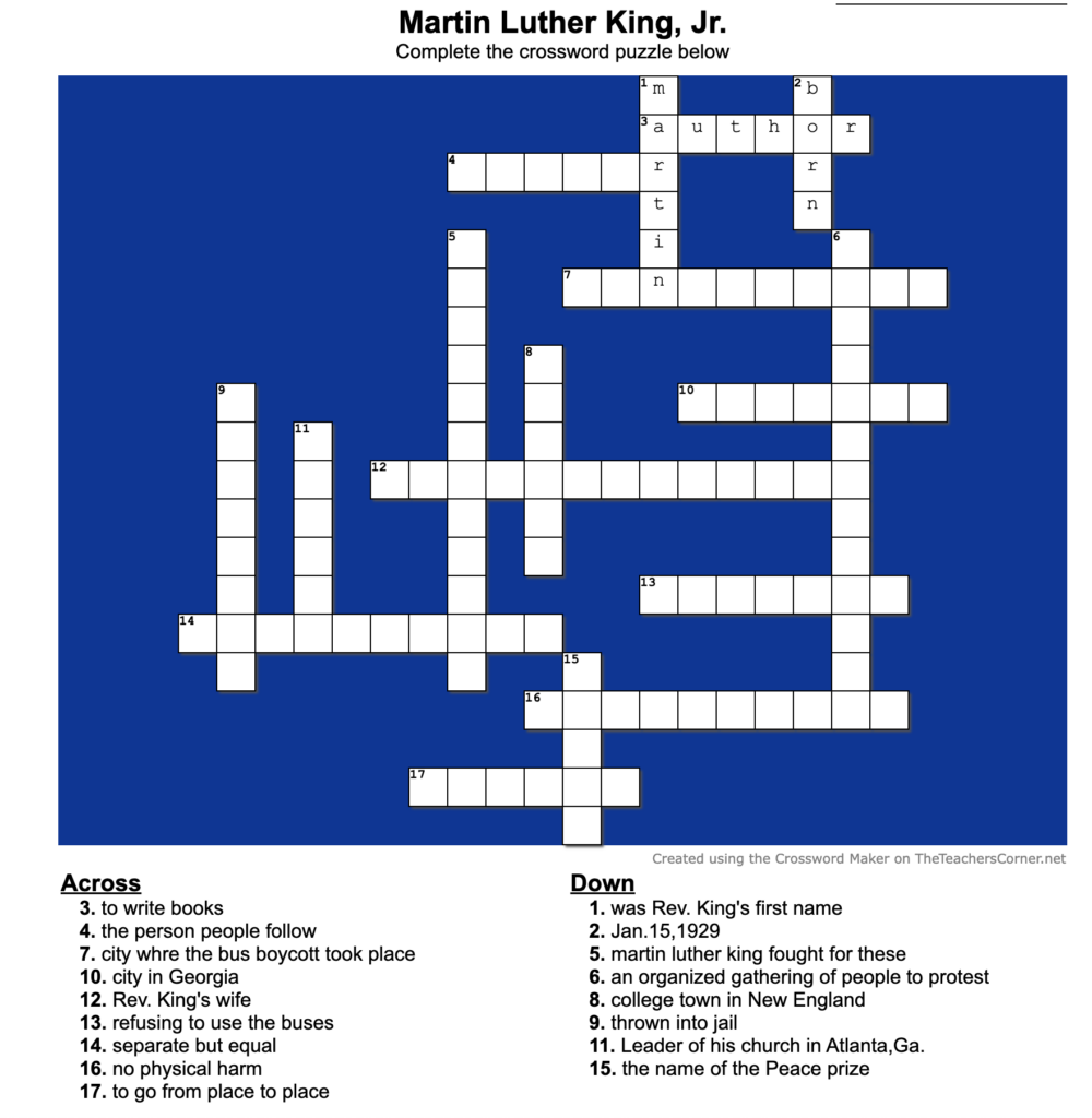 Five Free Crossword Puzzle Makers TechNotes Blog