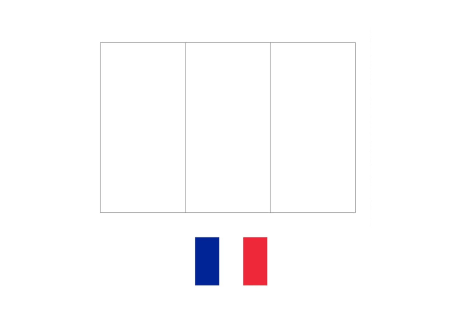 Flag Of France Coloring Page Free Coloring Sheets Coloring1