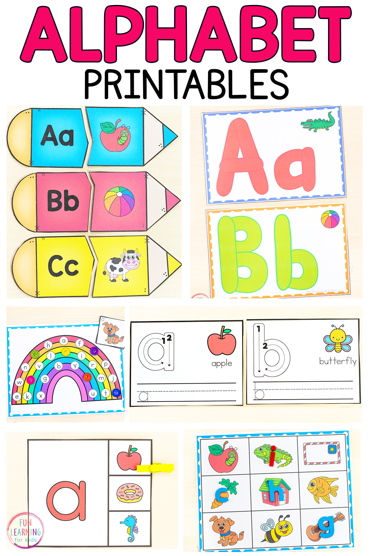 Free Alphabet Printables
