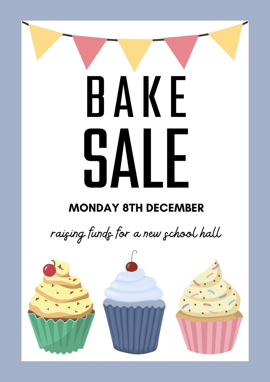 Free And Customizable Bake Sale Templates