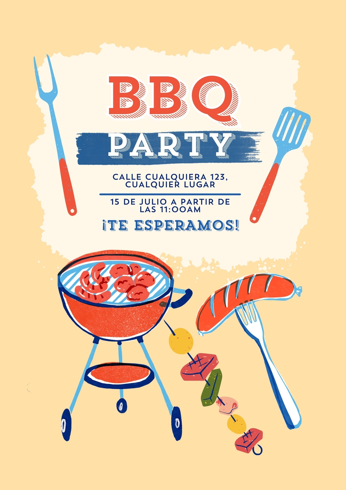Free And Customizable Bbq Templates