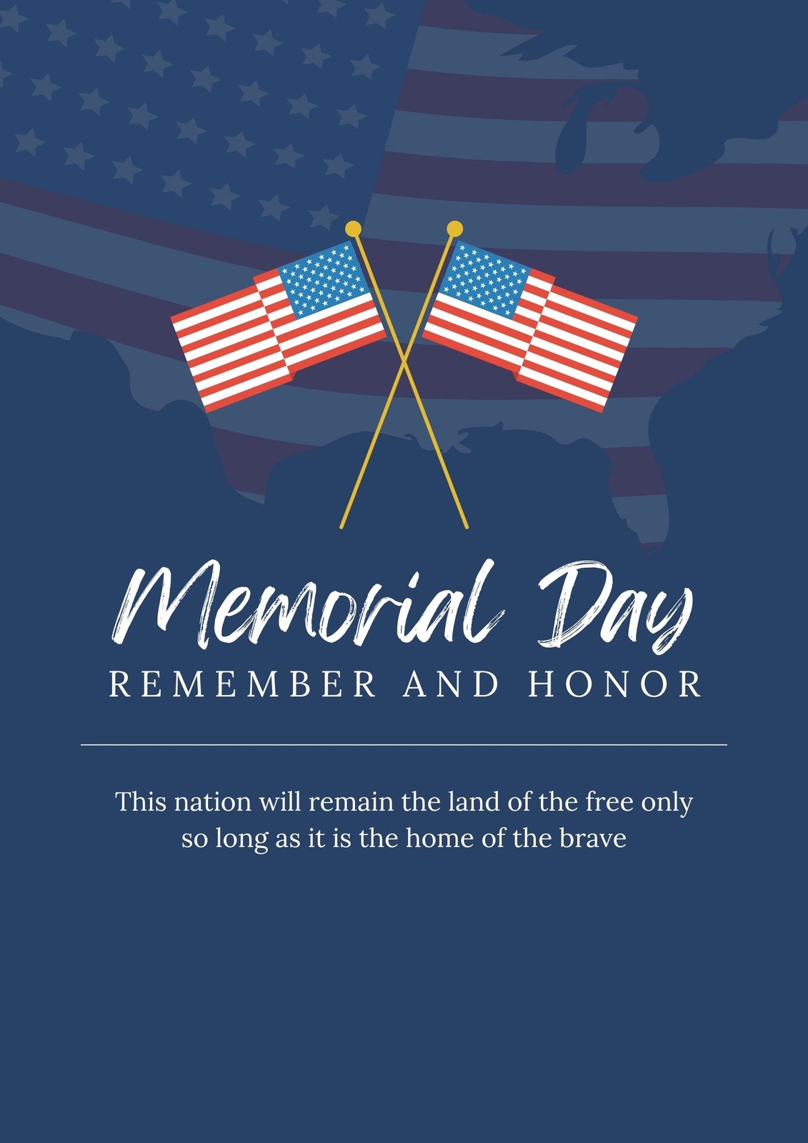 Free And Customizable Memorial Day Templates