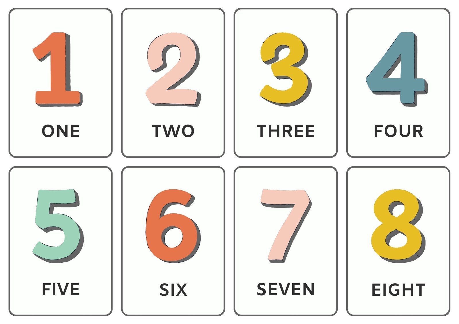 Free Printable Numbers 0 30 Posters