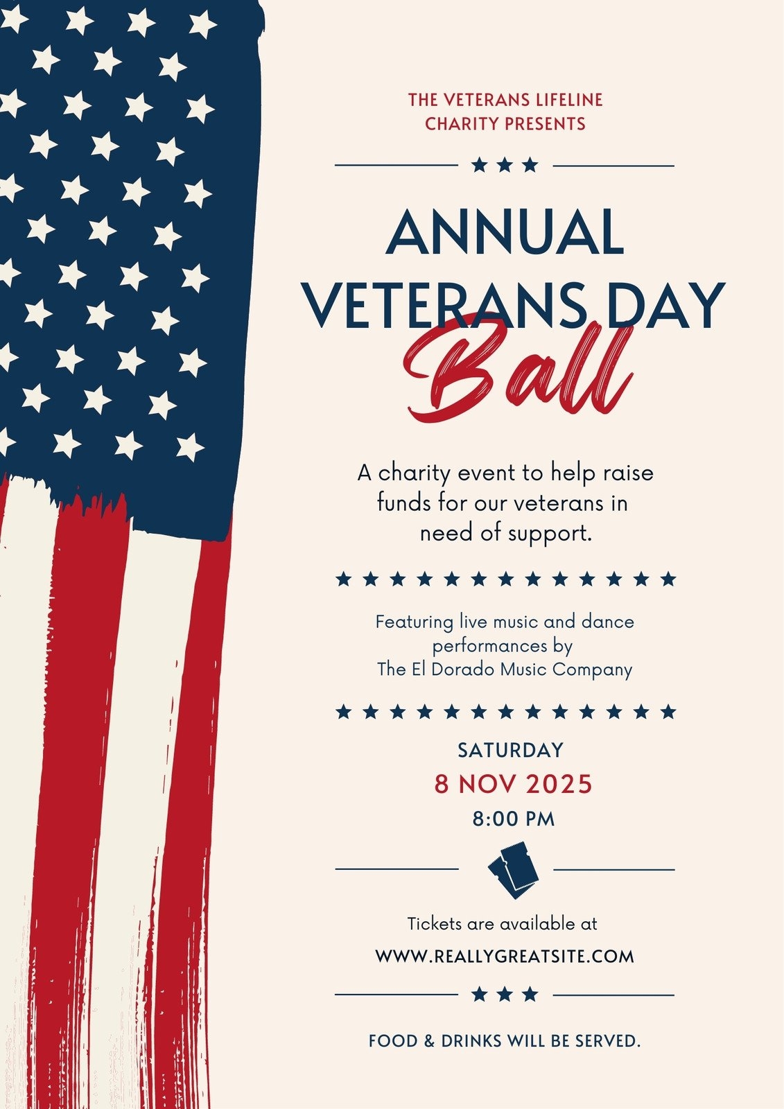 Free Custom Printable Veterans Day Poster Templates Canva