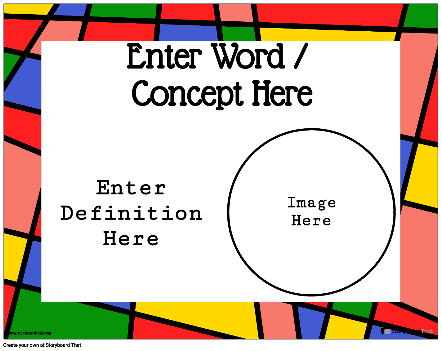 Free Customizable And Printable Word Wall Templates