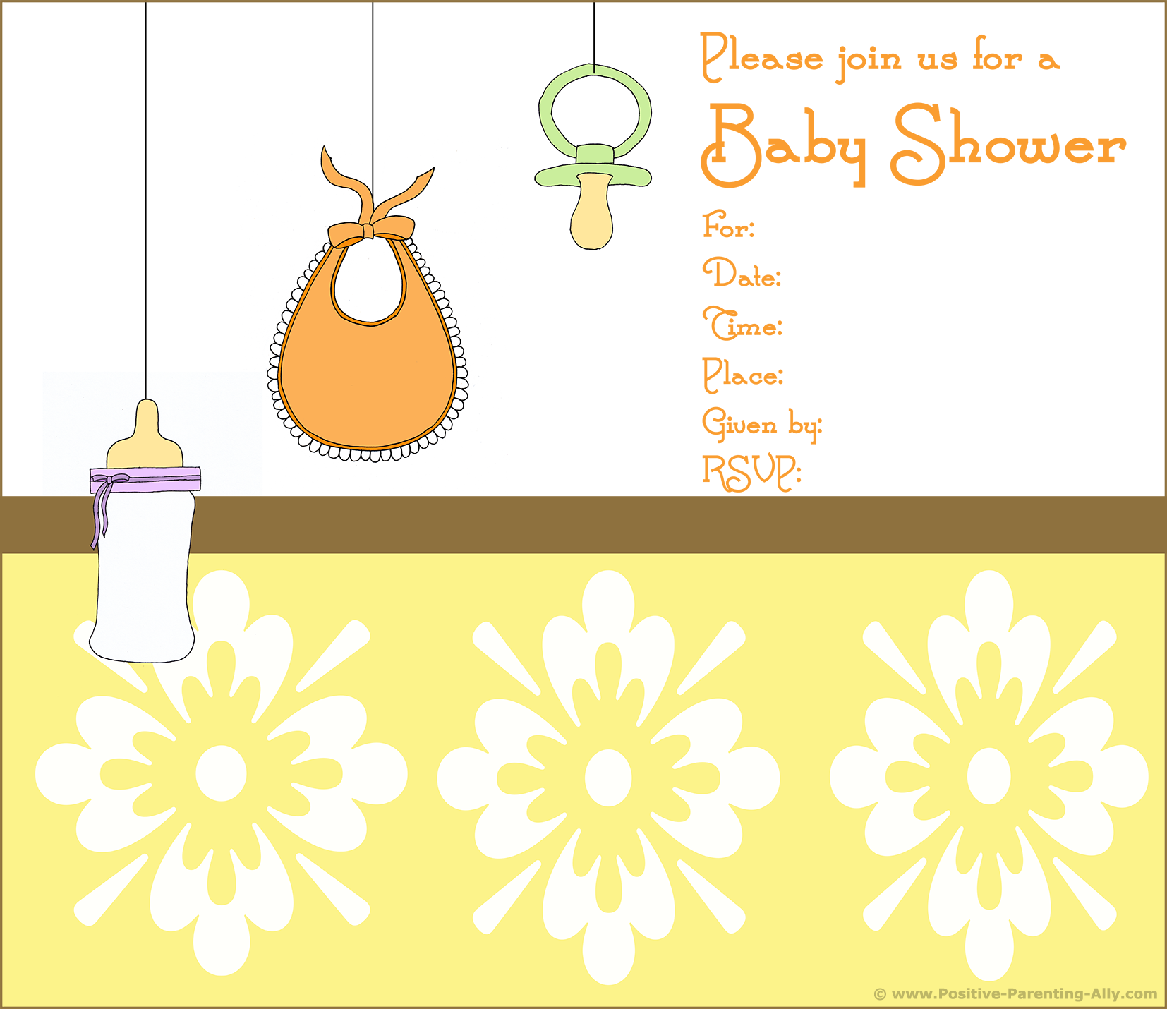 Invitation Templates Free Printable