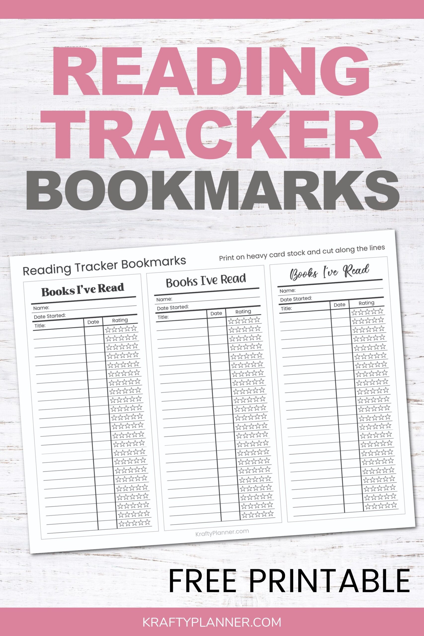 Free Printable Landscape Bookmarks