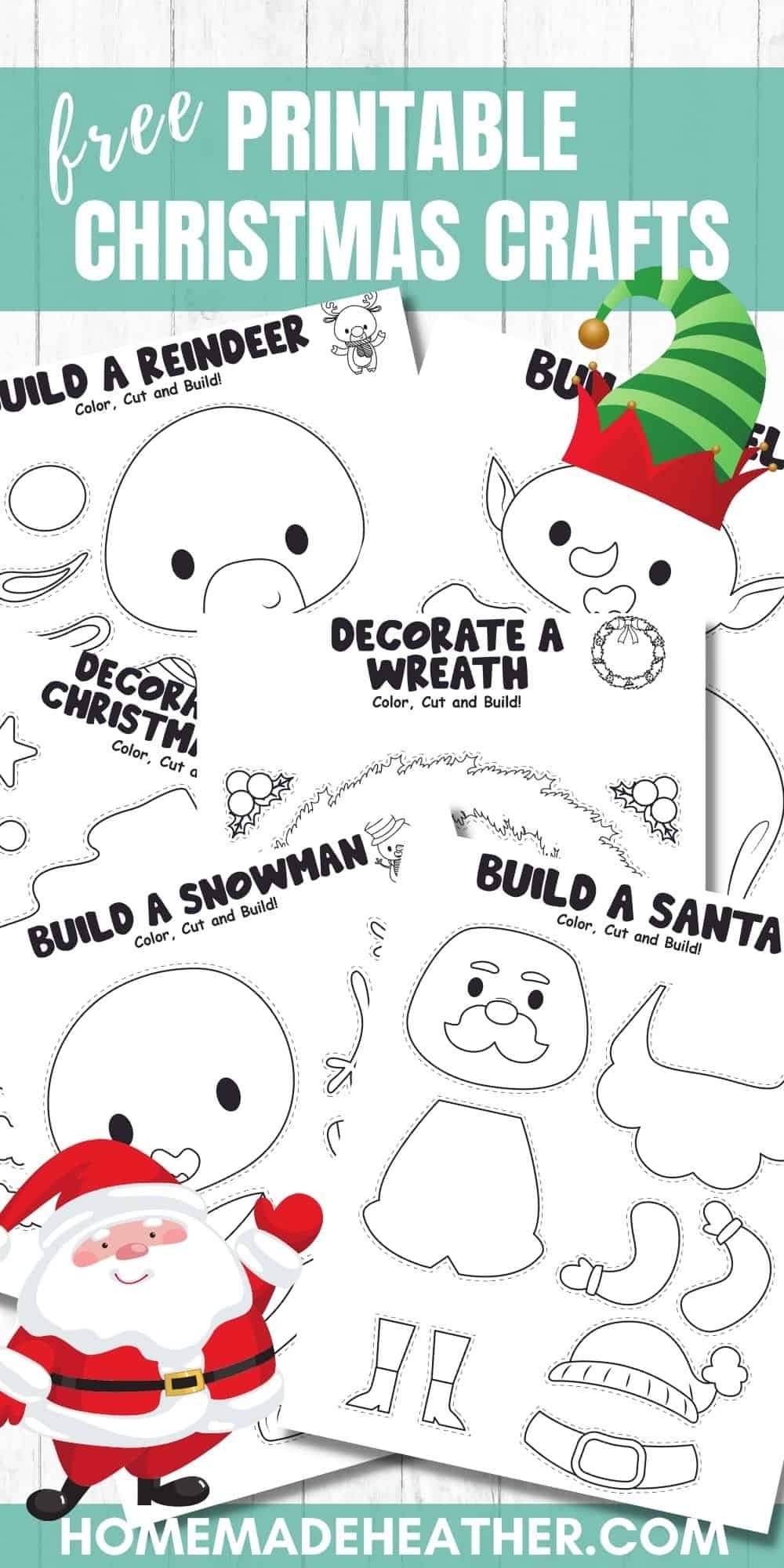 Free Printable Christmas Crafts Homemade Heather