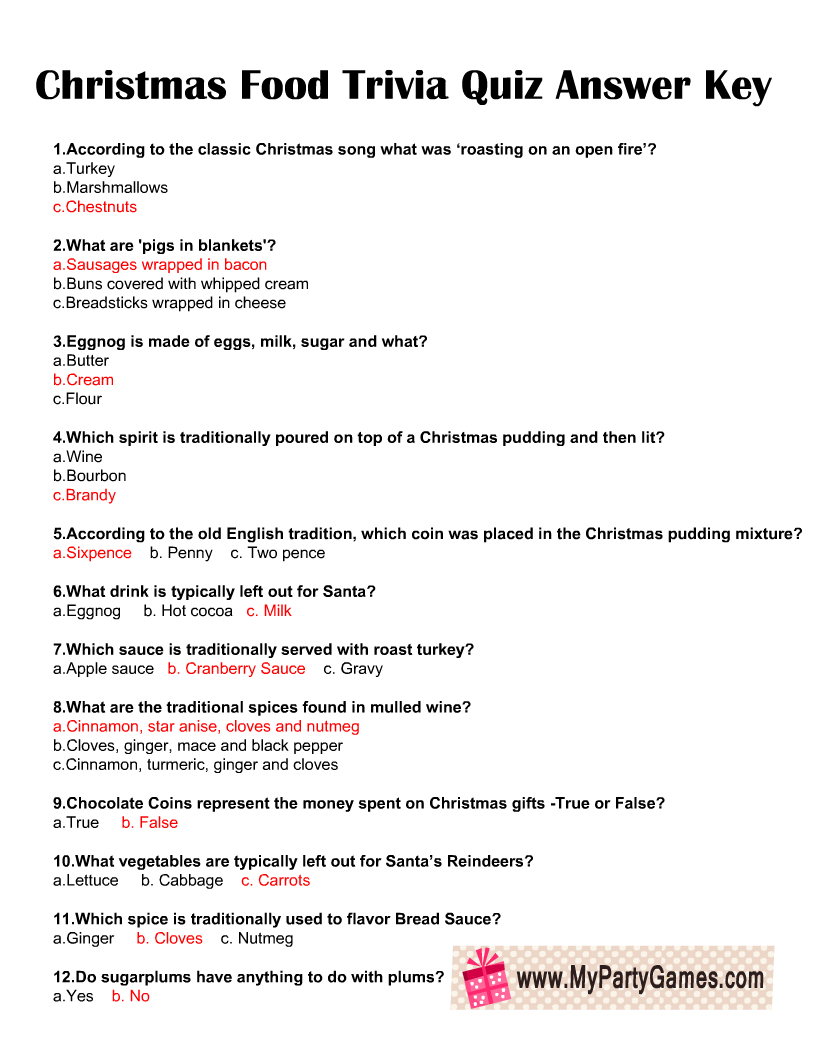 Free Printable Wine Trivia Game