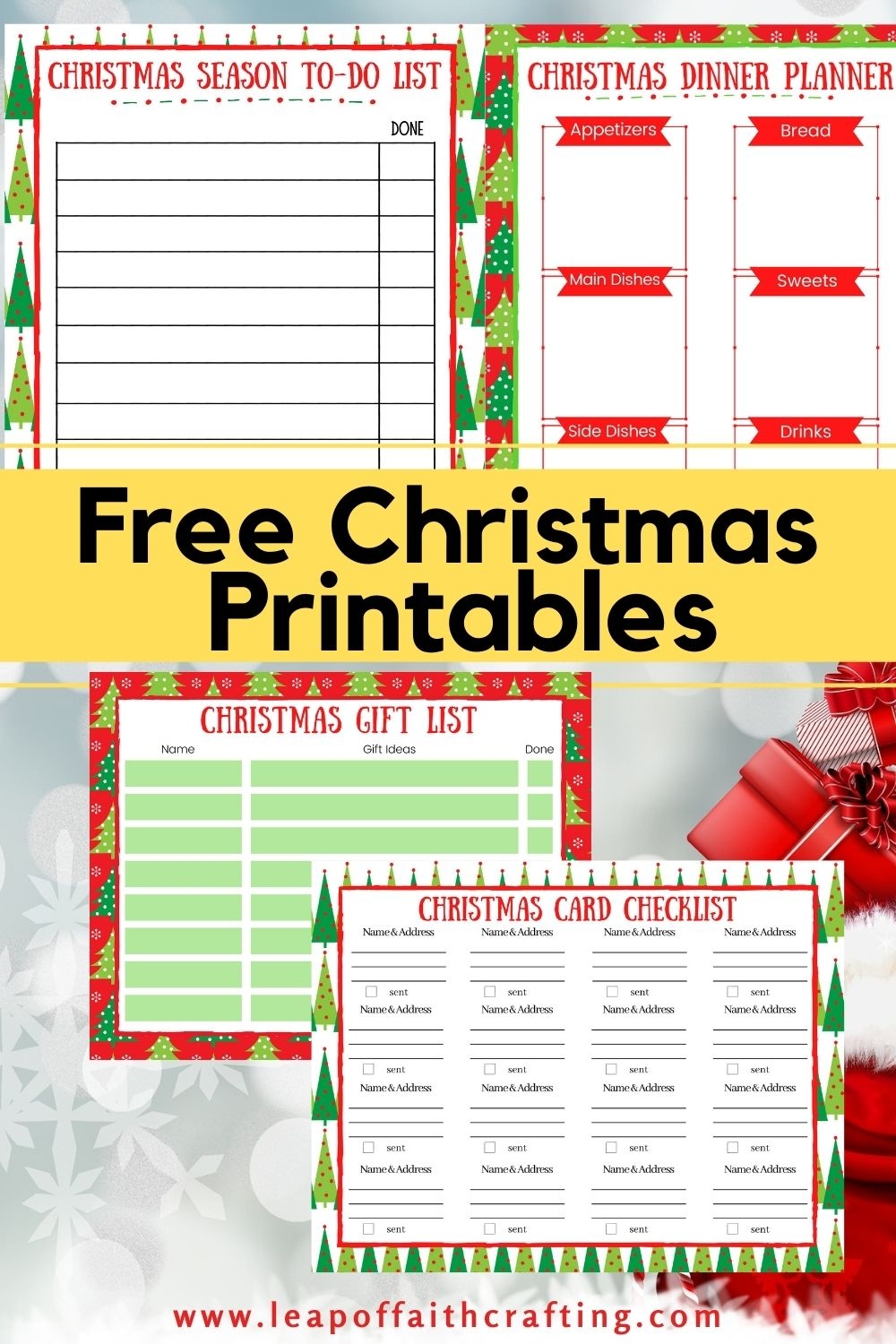Free Printable Gift List
