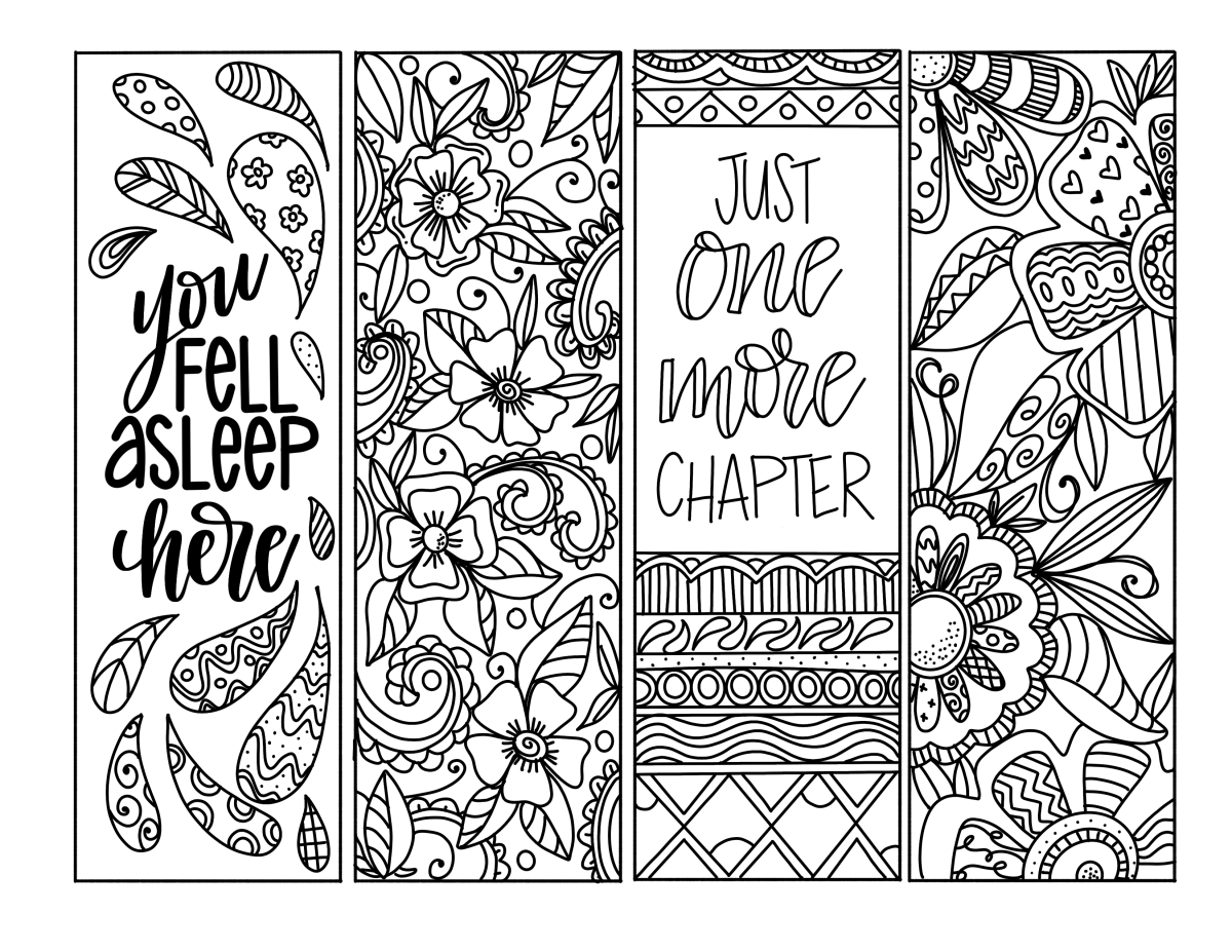 Free Bookmark Printables