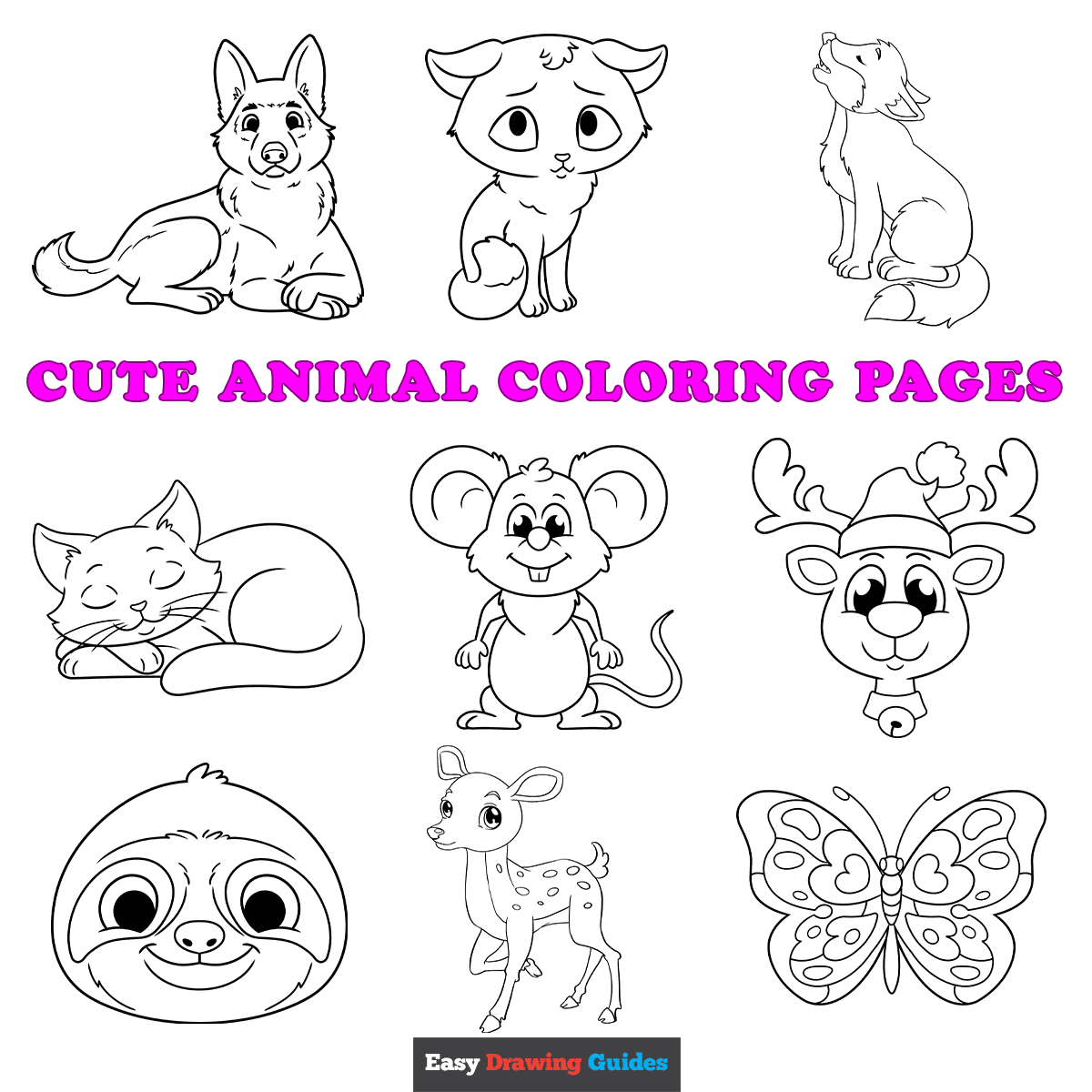 Free Printable Pet Coloring Pages