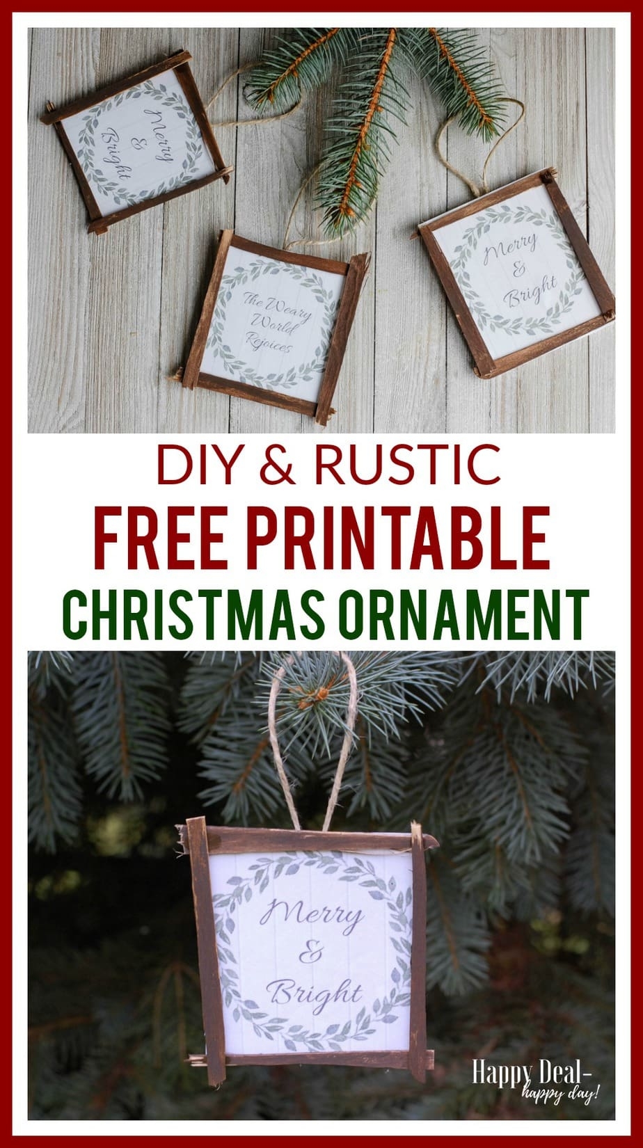 Free Printable Ornaments