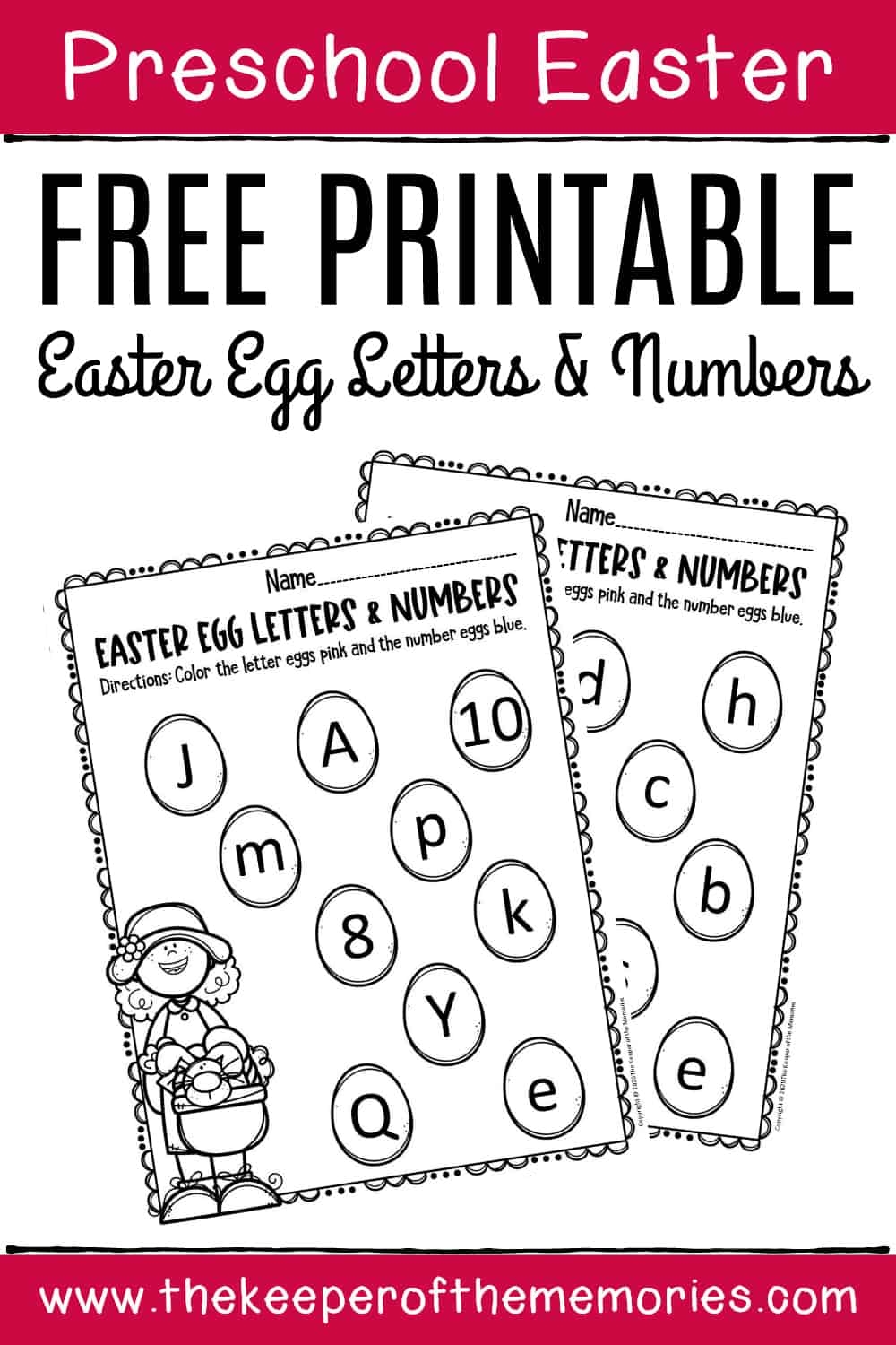Free Printable Easter Worksheets Preschool