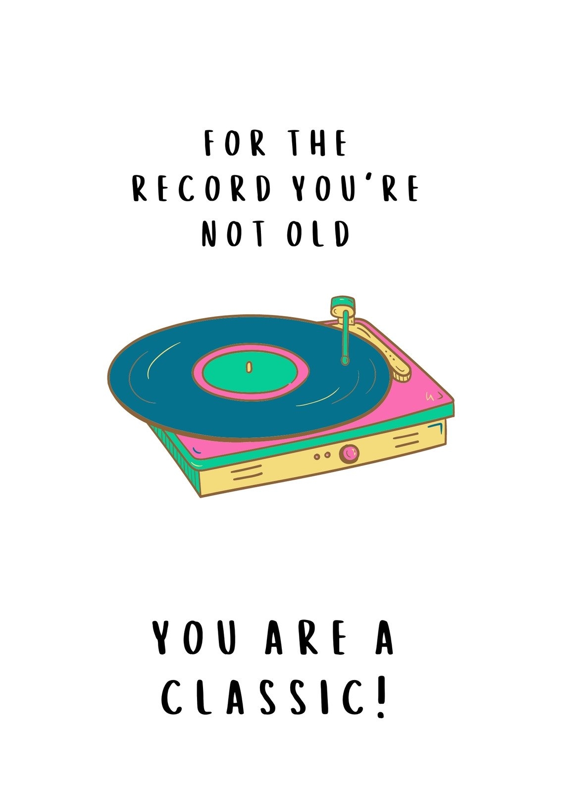 Free Printable Funny Birthday Card Templates Canva