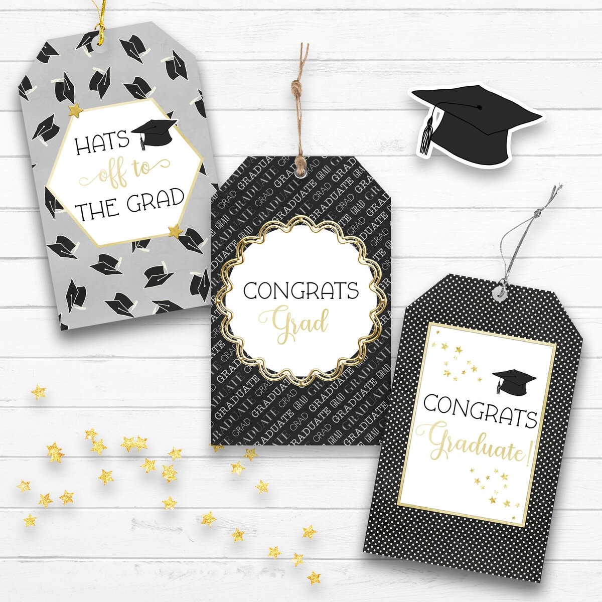 Free Printable Graduation Tags