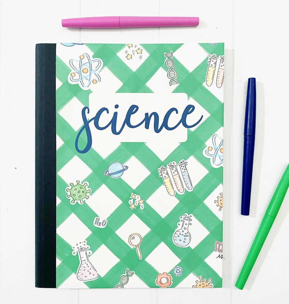 FREE Printable Math And Science Notebook Covers Pineapple Paper Co 