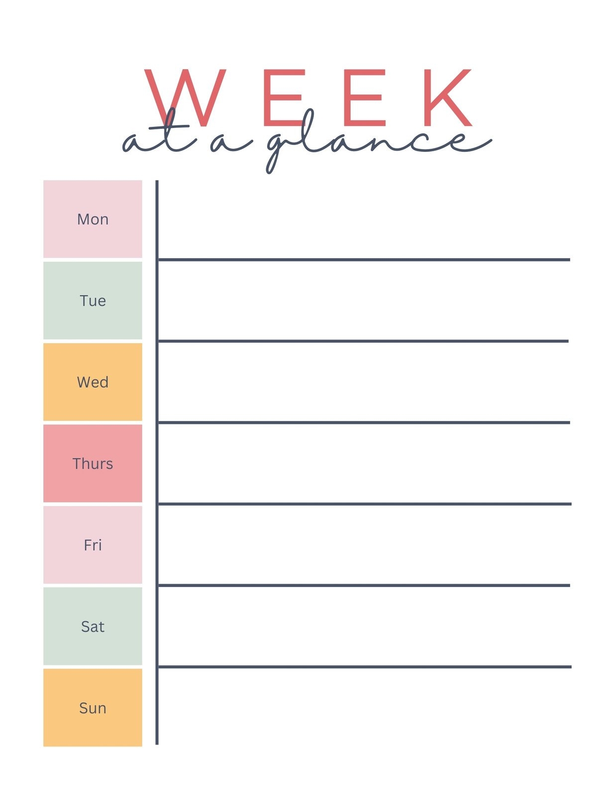 Free Printable Planner Templates To Customize Canva