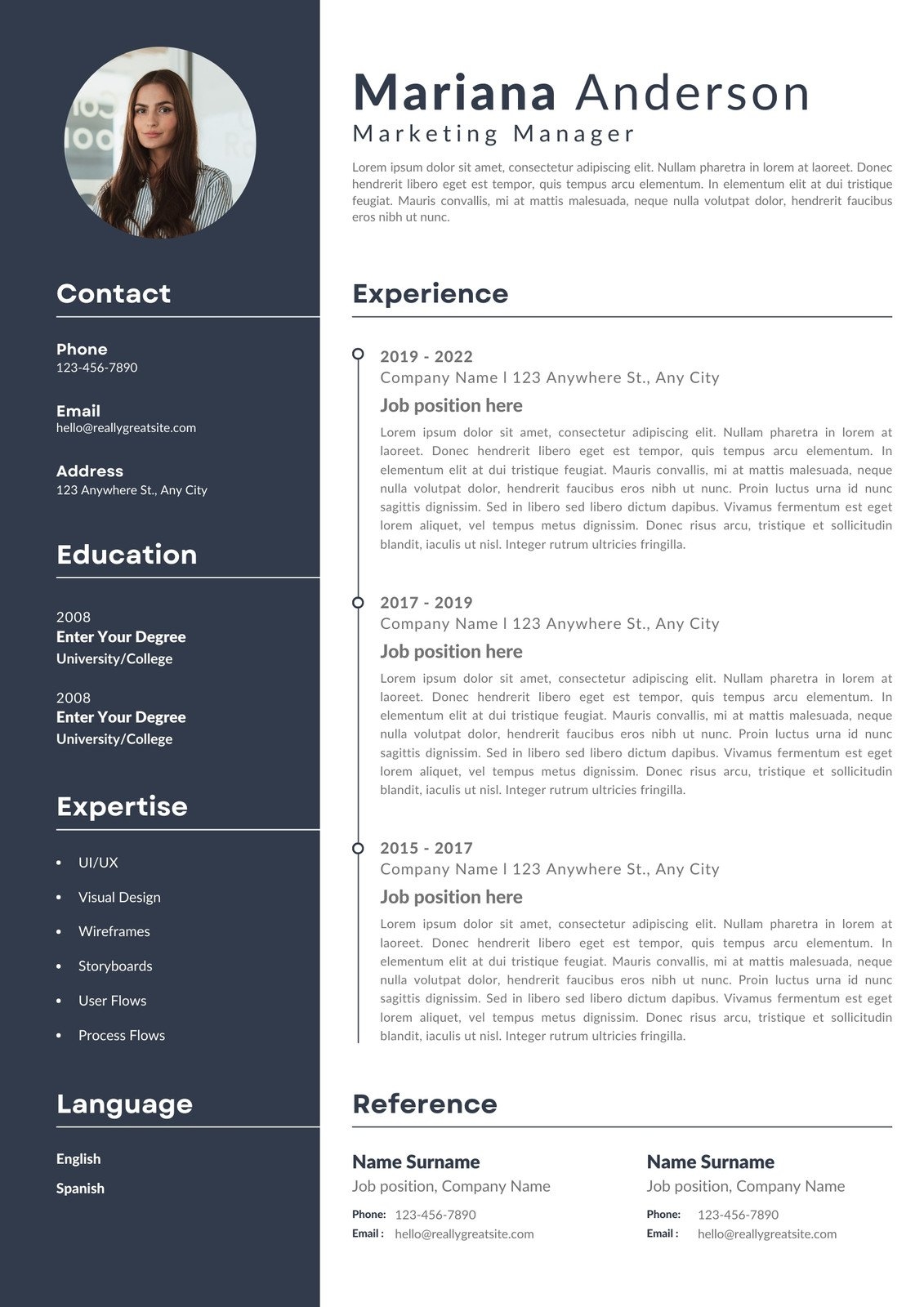 Free Printable Resume Templates You Can Customize Canva