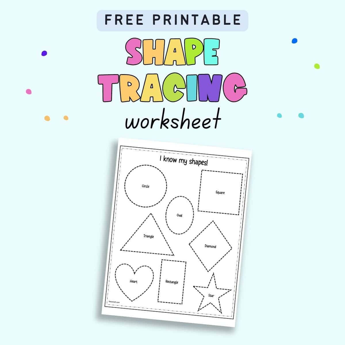 Free Printable Shapes Worksheets