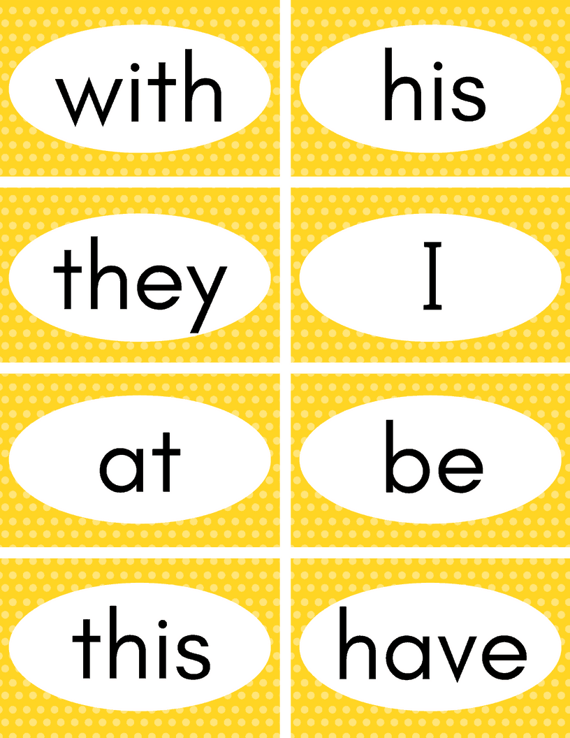 Free Printable Sight Words Flash Cards It s A Mother Thing