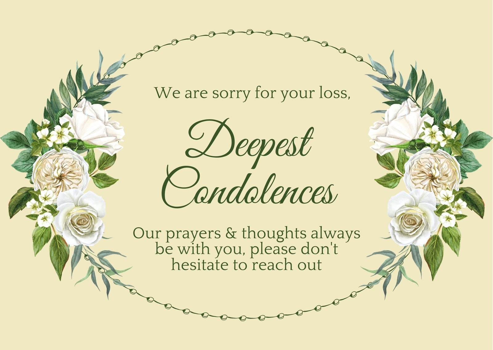 Free Printable Sympathy Card Templates To Customize Canva