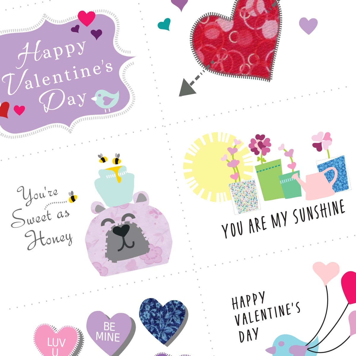 Free Printable Valentine s Day Cards Craftidly