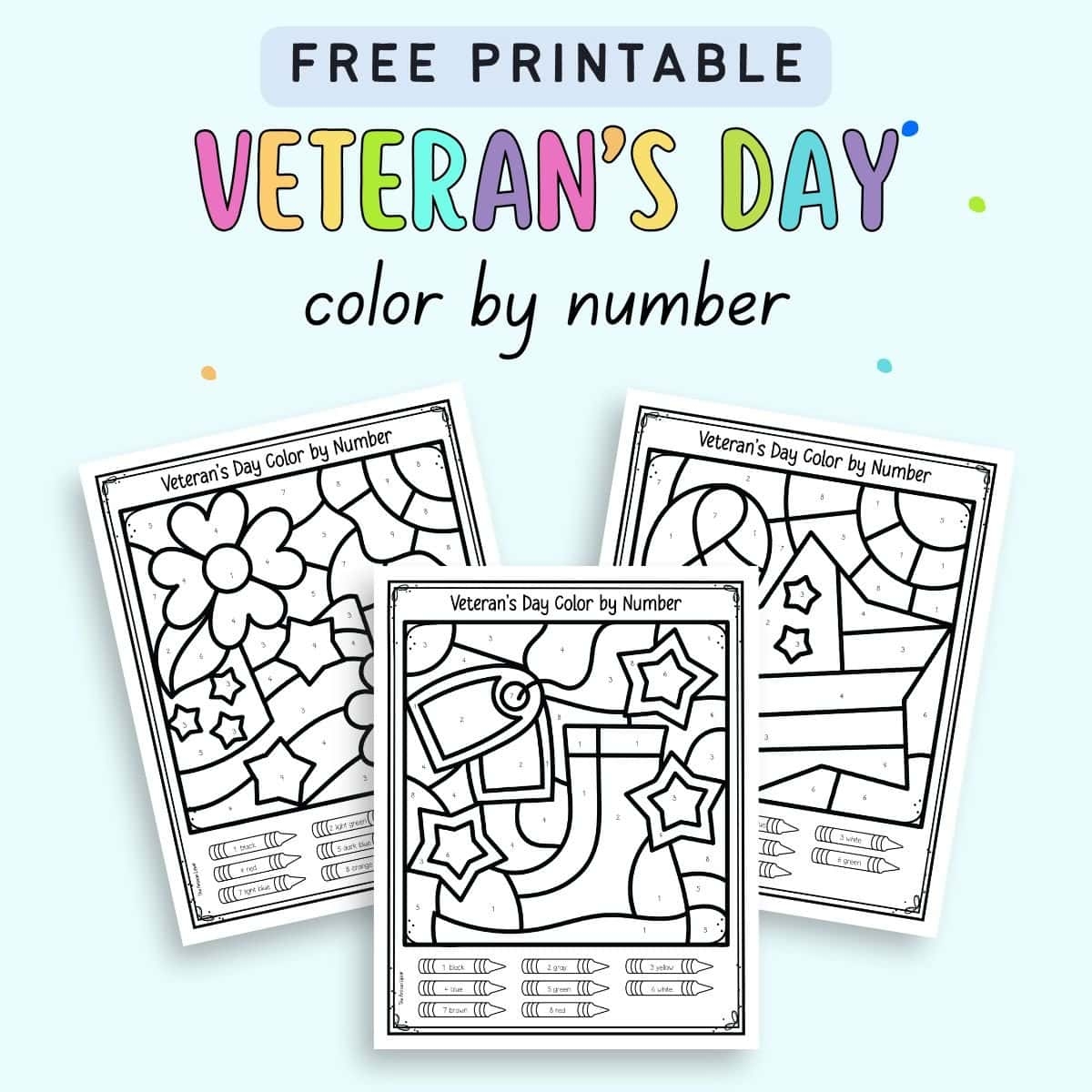 Free Printable Veterans Day Booklet