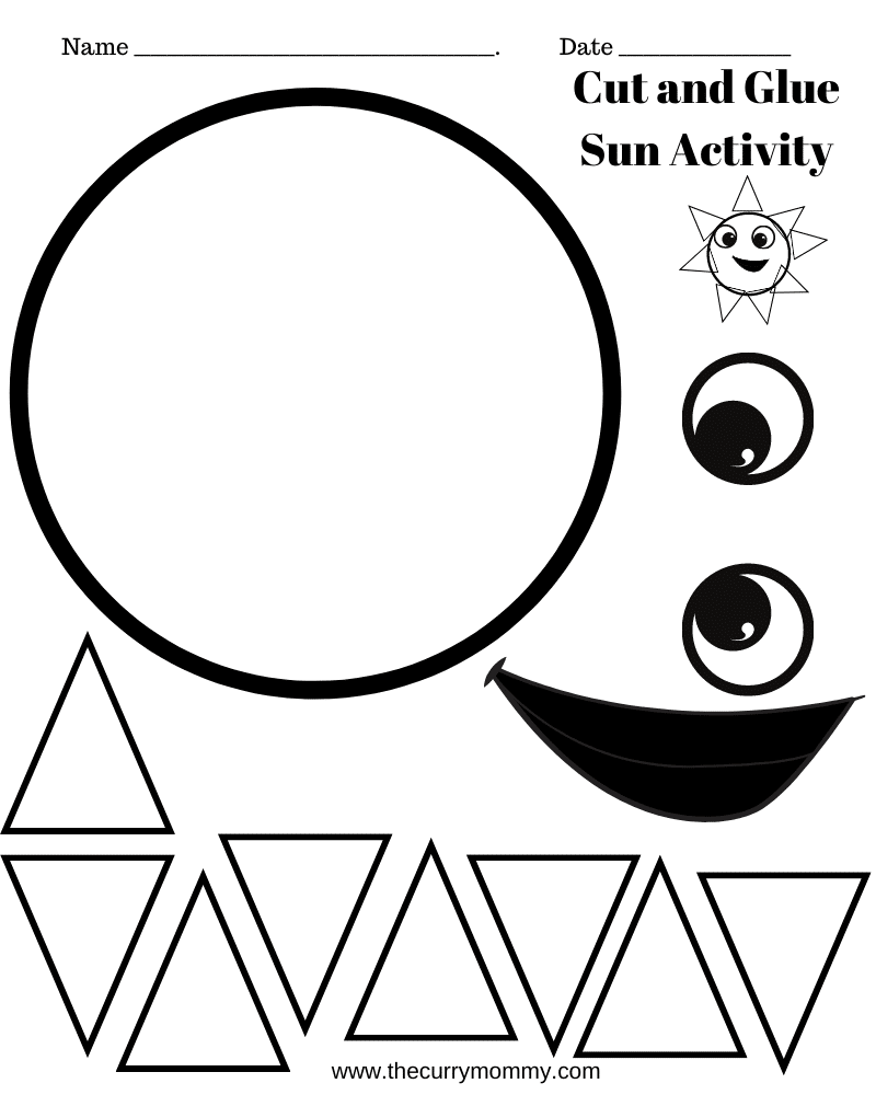 Free Printable Worksheets For Kids The Curry Mommy