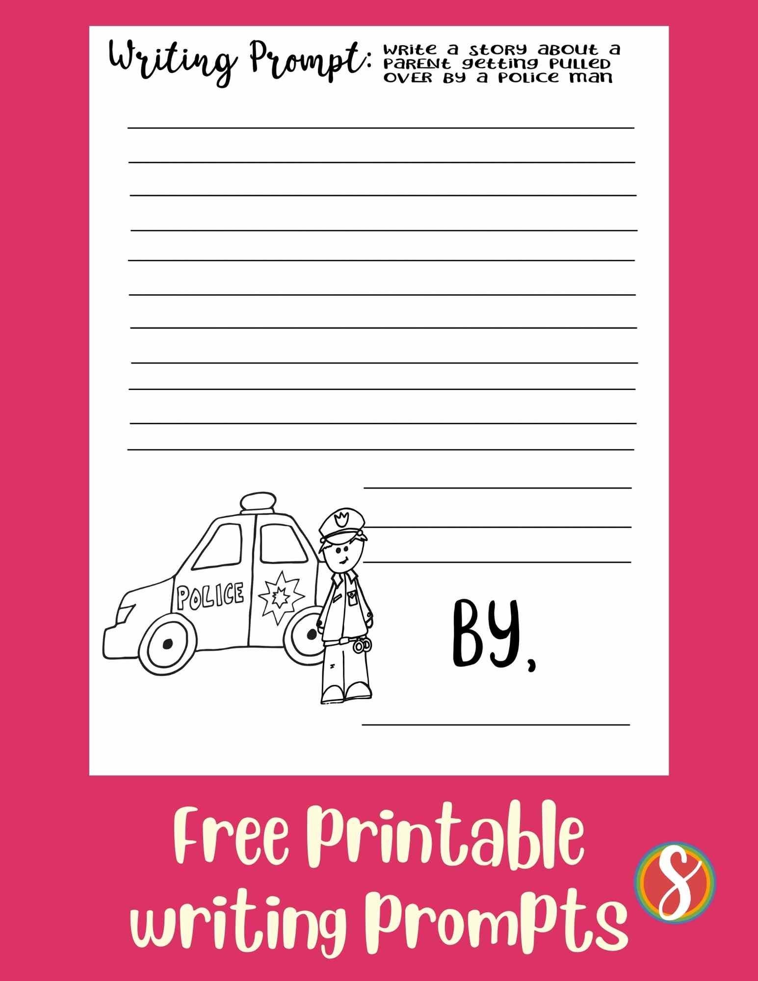 Free Printable Writing Prompt Sheets Stevie Doodles