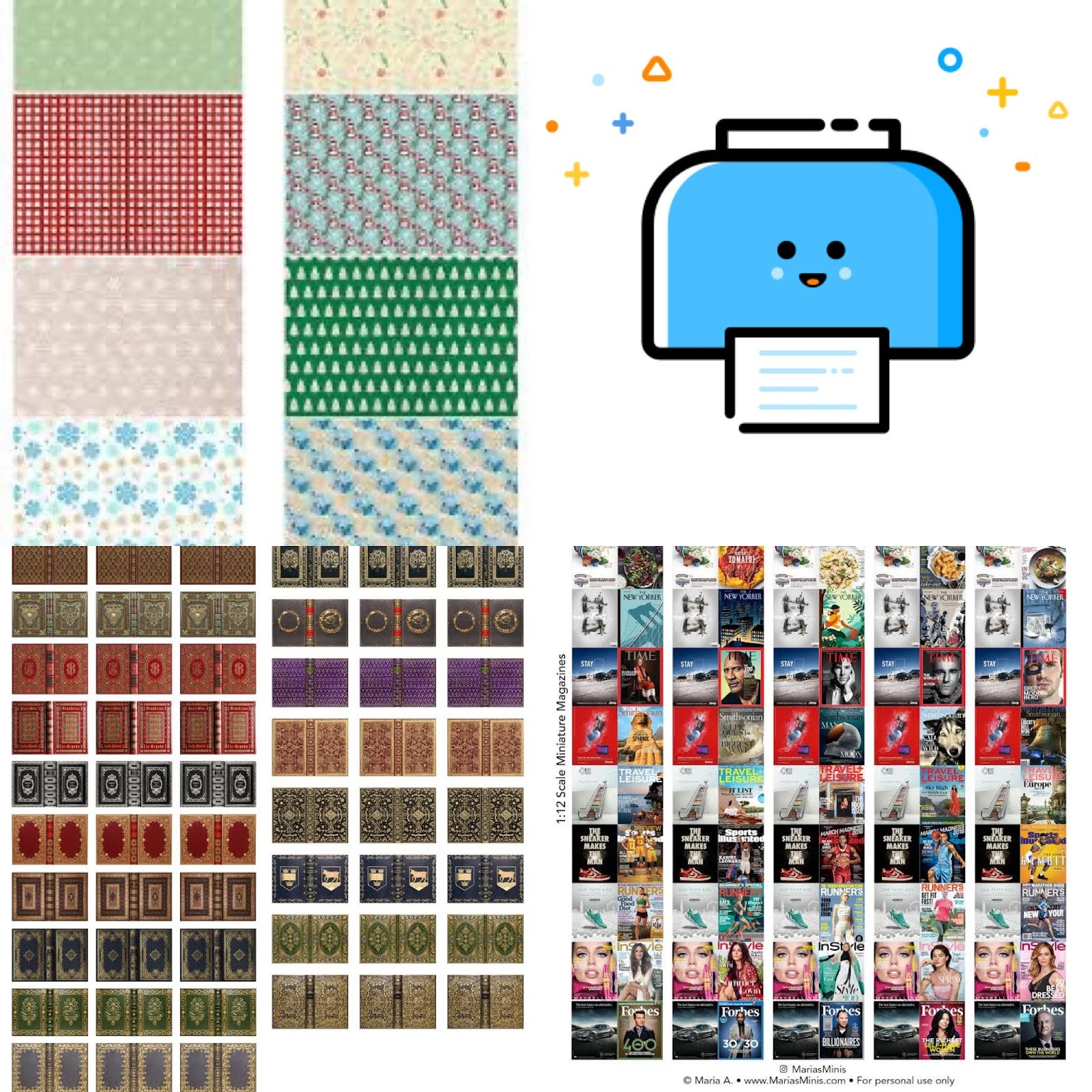 Free Printable Miniature Books