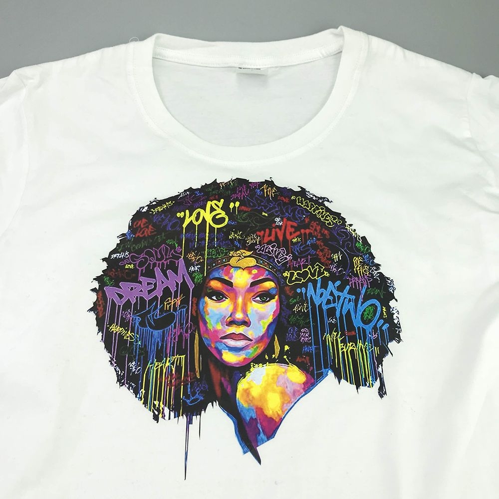Free Samples Plastic Heat Transfers For T shirt Printing