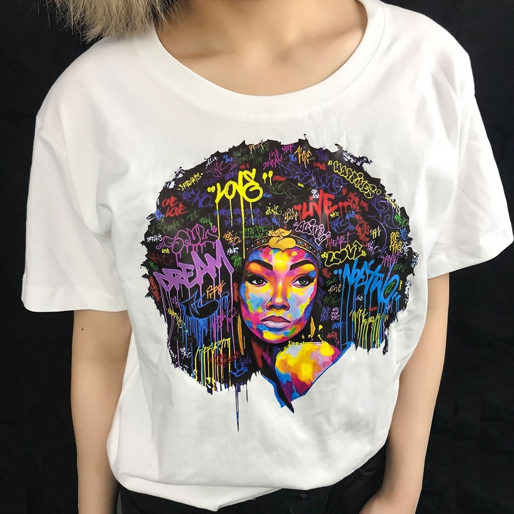 Free Samples Plastic Heat Transfers For T shirt Printing