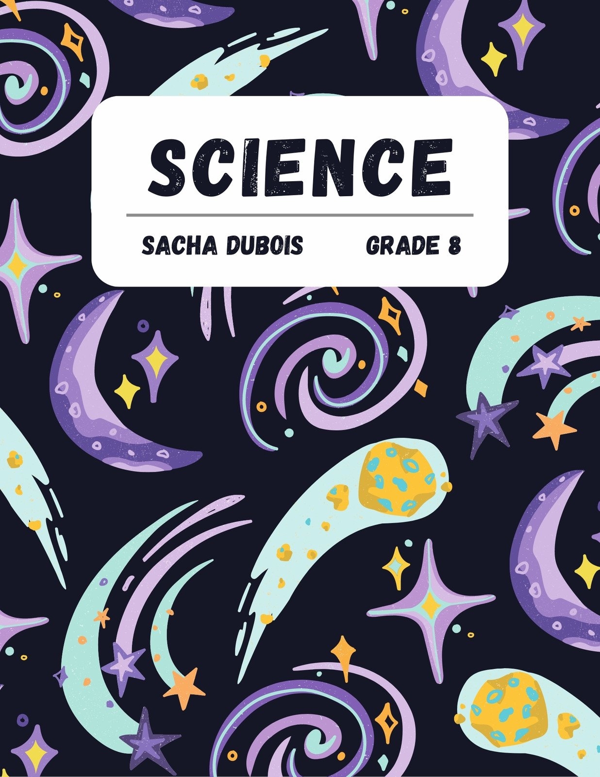 Free To Edit And Print Science Notebook Templates Canva