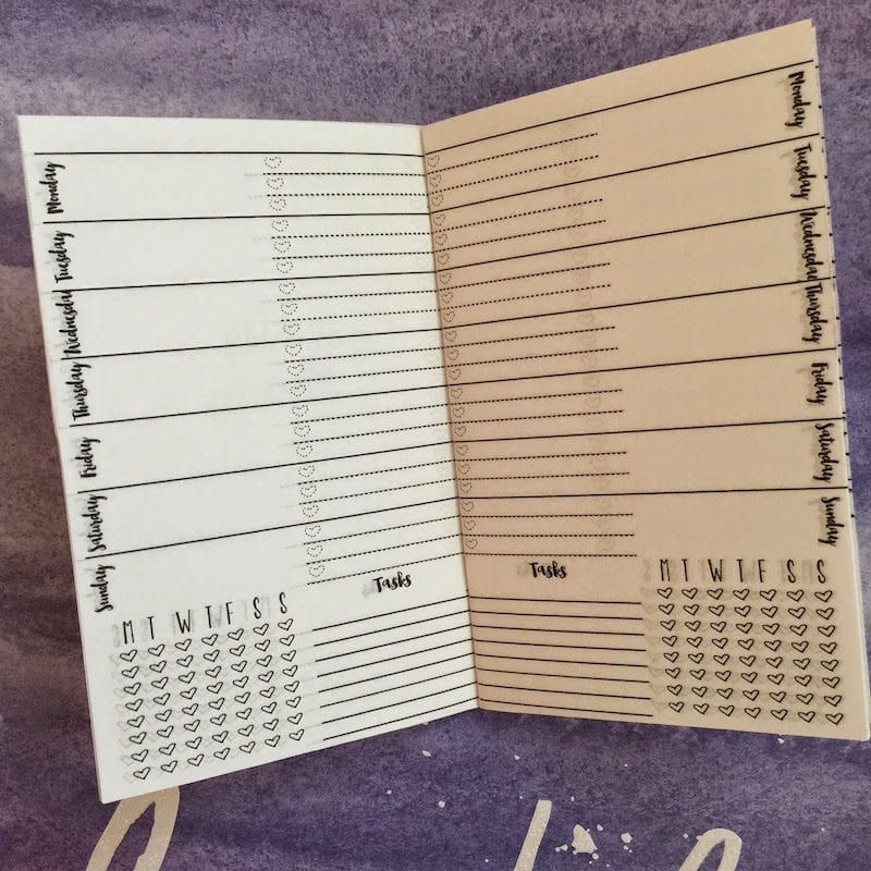 Free B6 Traveler S Notebook Printables