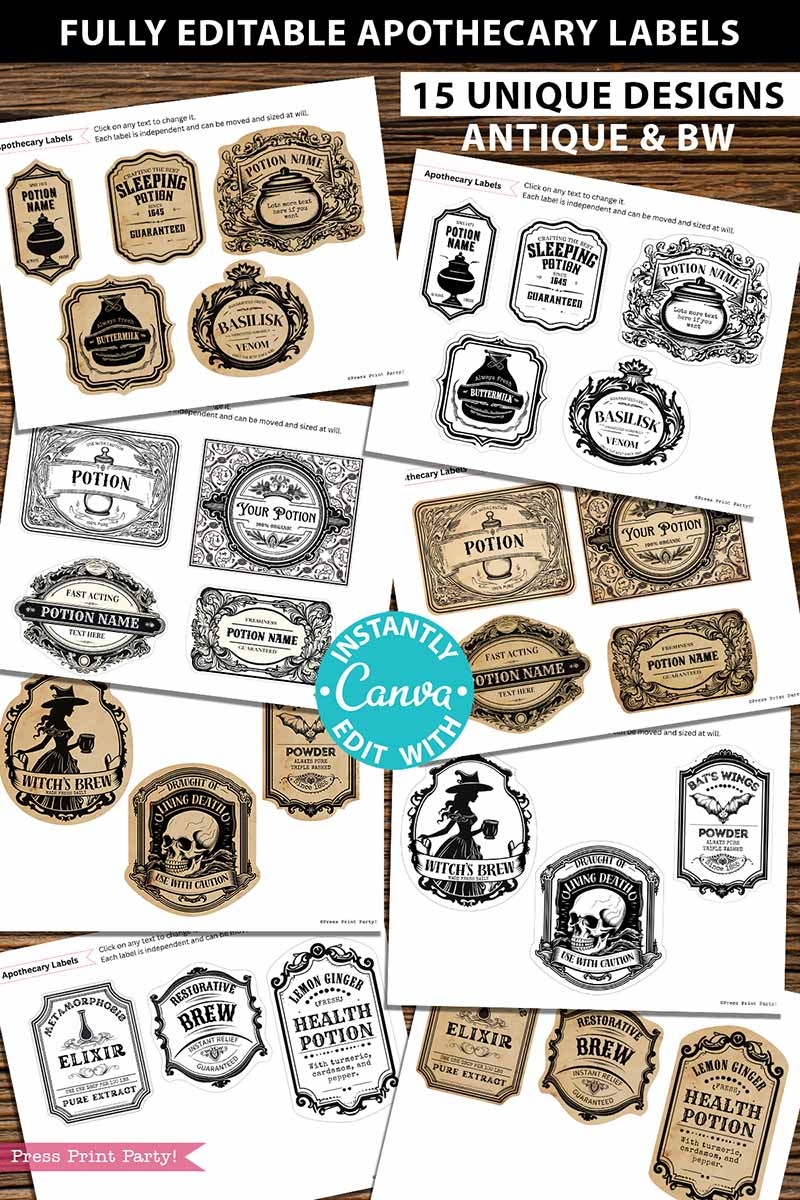 Printable Herb Labels Free