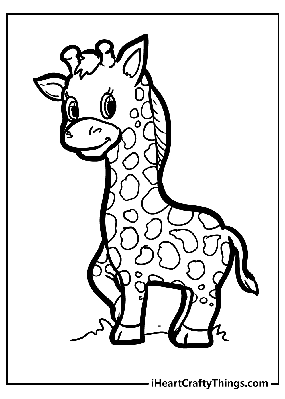 Giraffe Coloring Pages 100 Free Printables 