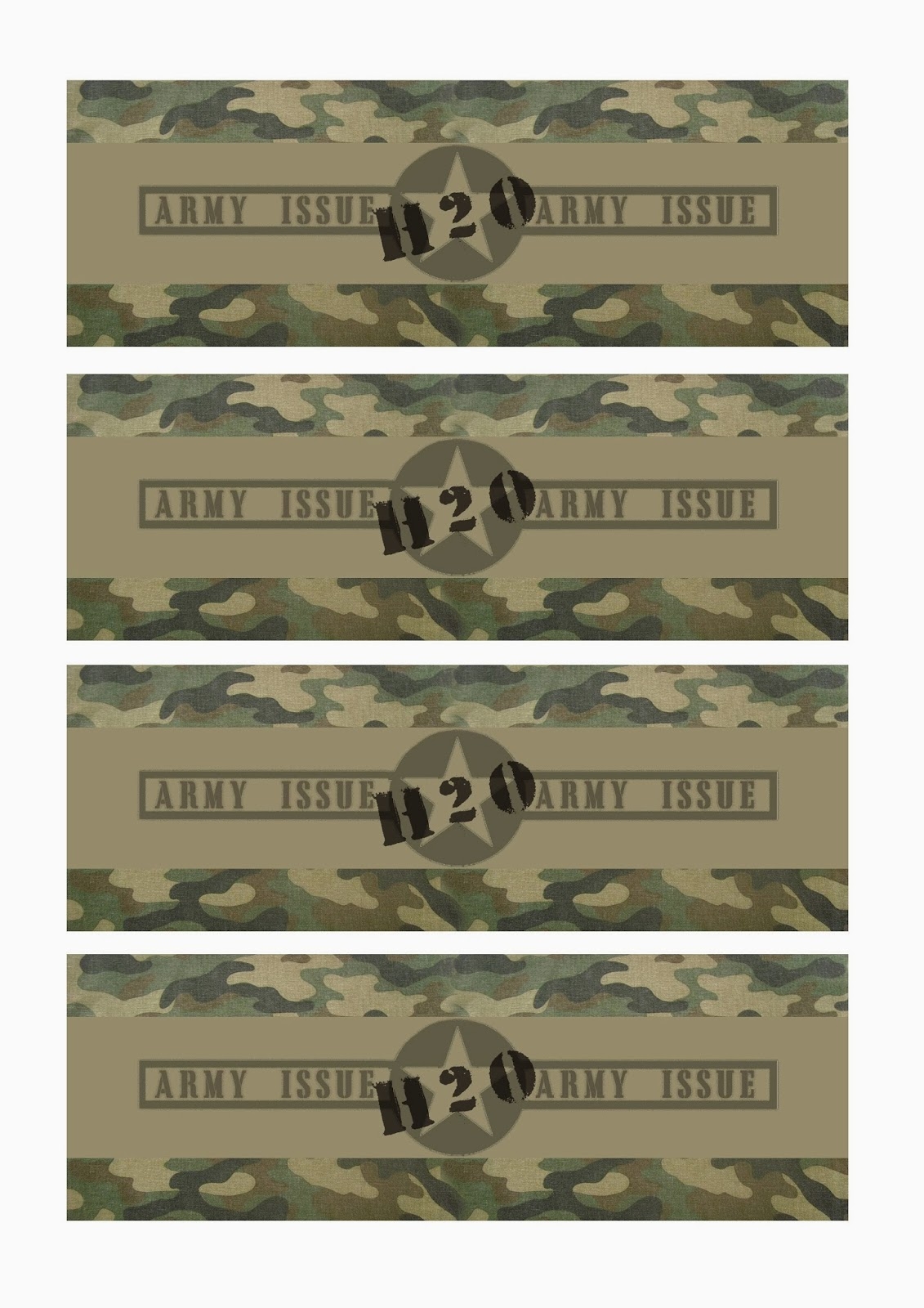 Free Military Printables