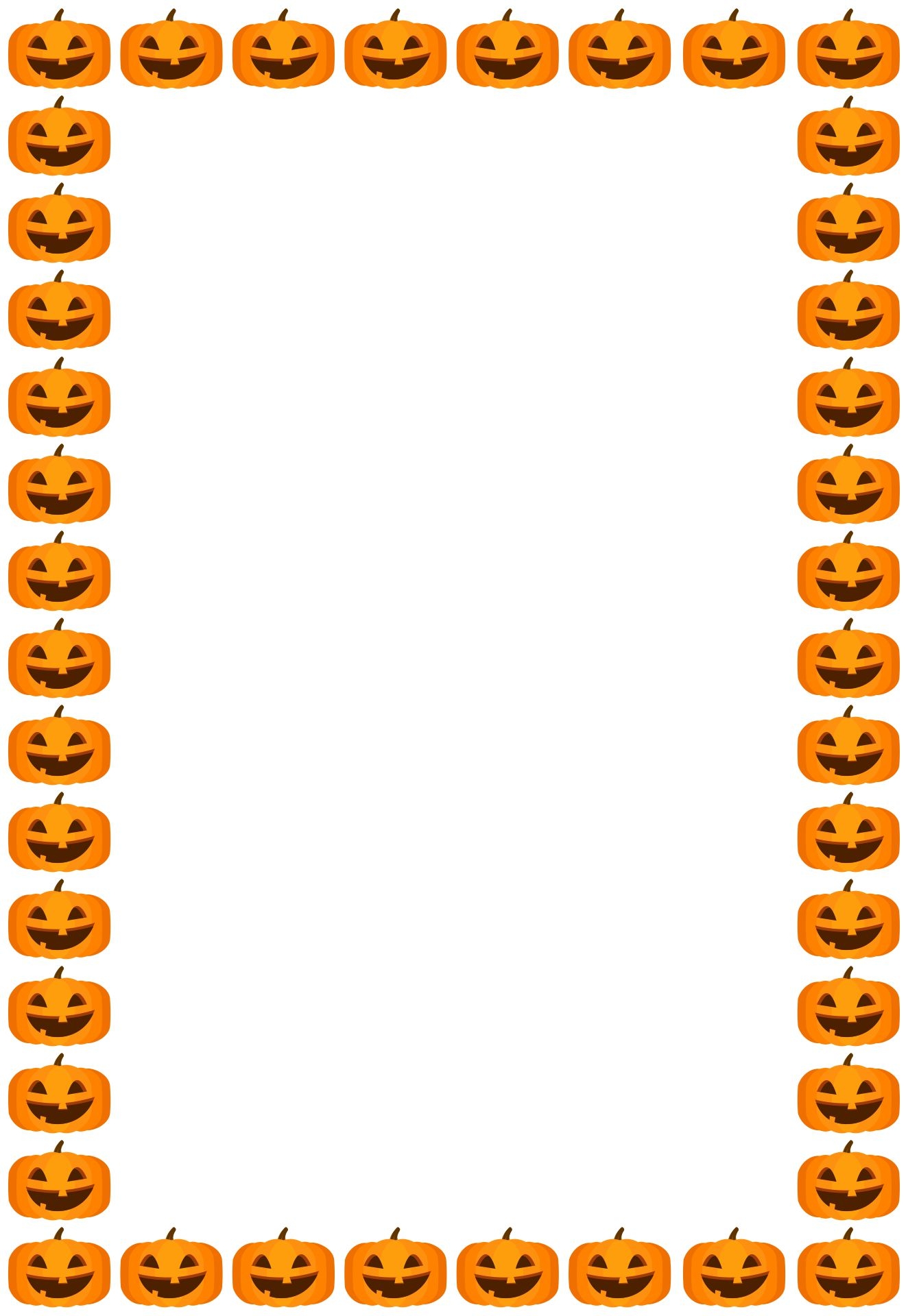 Free Printable Halloween Page Borders