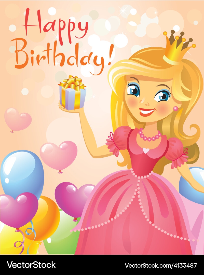 Free Printable Princess Birthday Cards