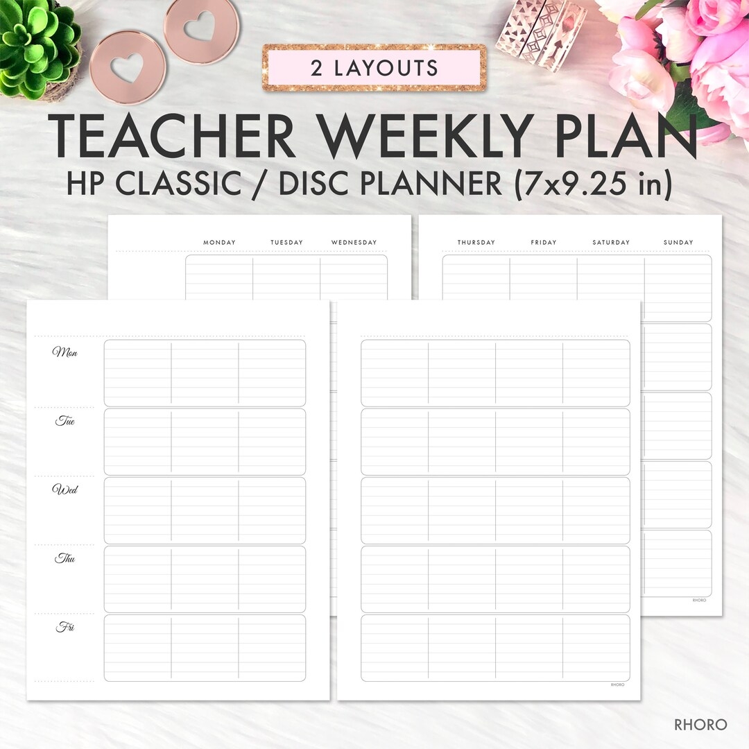 Classic Happy Planner Free Printables