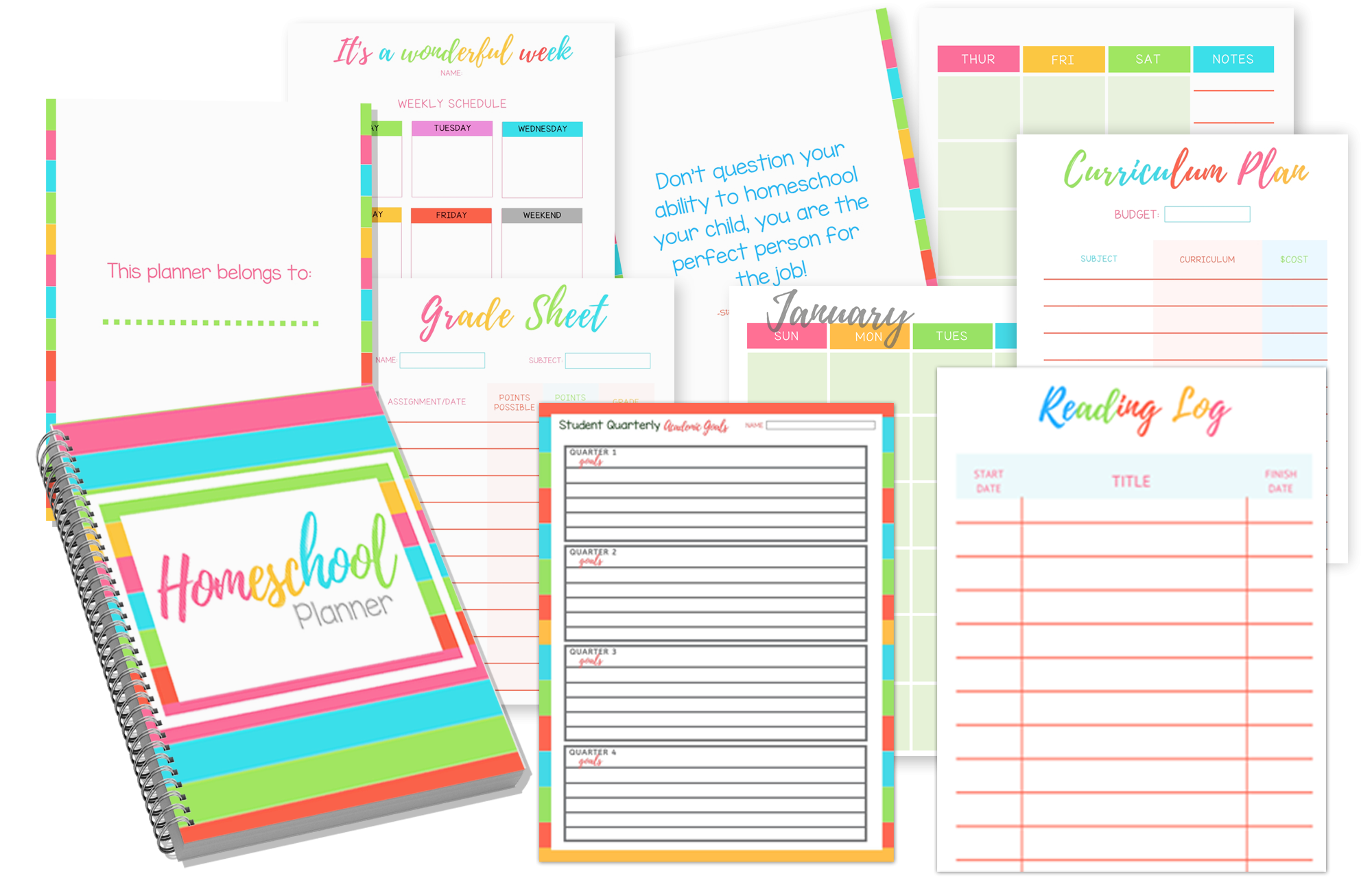 How To Set Up A Homeschool Portfolio Binder Free Portfolio Printable Bless My Budget