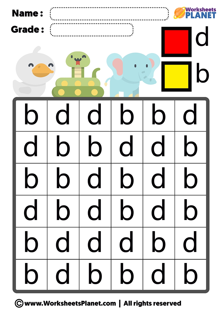 Letter Reversal Worksheets Helping Children Overcome Writing Challenges