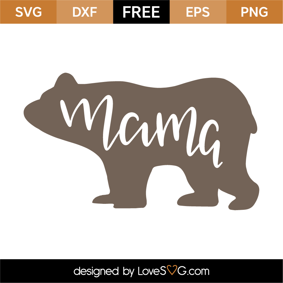 Free Mama Bear Printable