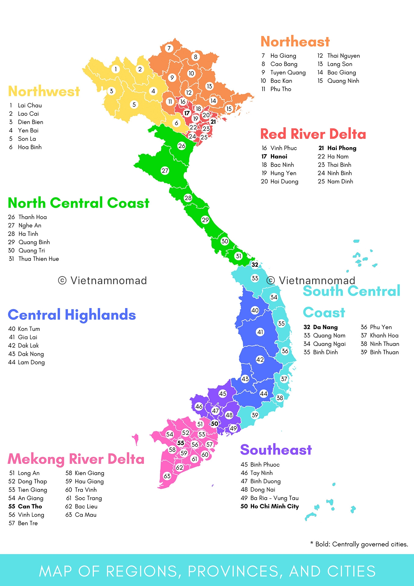 Free Printable Map Of Vietnam
