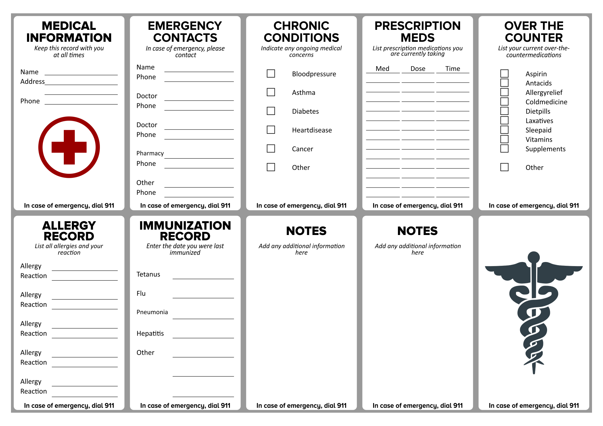 Free Printable Drug Cards